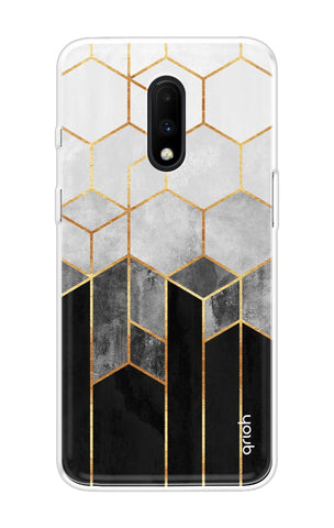Hexagonal Pattern OnePlus 7 Back Cover