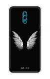 White Angel Wings Oppo Reno Back Cover