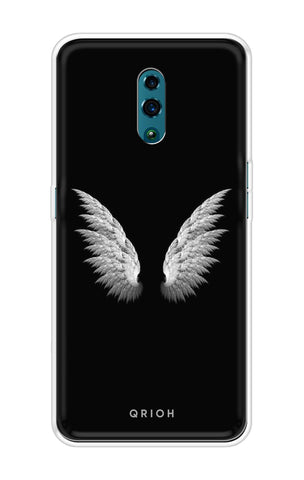 White Angel Wings Oppo Reno Back Cover