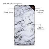 Vintage Marble 10000 mAh Universal Power Bank