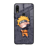 Orange Chubby Xiaomi Redmi Note 7S Glass Back Cover Online