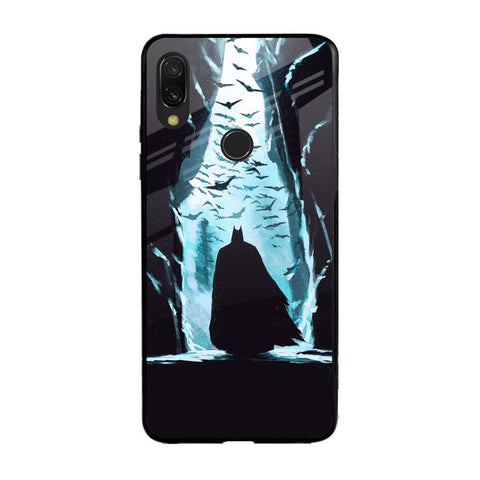 Dark Man In Cave Xiaomi Redmi Note 7S Glass Back Cover Online