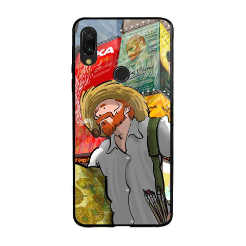 Loving Vincent Xiaomi Redmi Note 7S Glass Back Cover Online