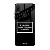 Dope In Life Xiaomi Redmi Note 7S Glass Back Cover Online