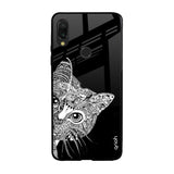 Kitten Mandala Xiaomi Redmi Note 7S Glass Back Cover Online