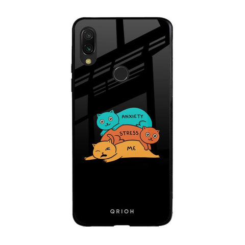 Anxiety Stress Xiaomi Redmi Note 7S Glass Back Cover Online