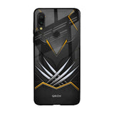 Black Warrior Xiaomi Redmi Note 7S Glass Back Cover Online