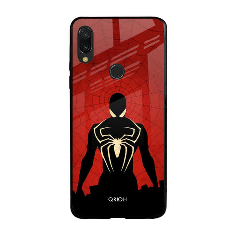 Mighty Superhero Xiaomi Redmi Note 7S Glass Back Cover Online