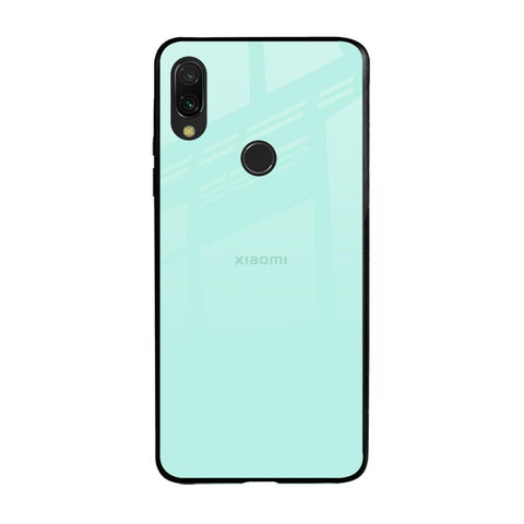 Teal Xiaomi Redmi Note 7S Glass Back Cover Online