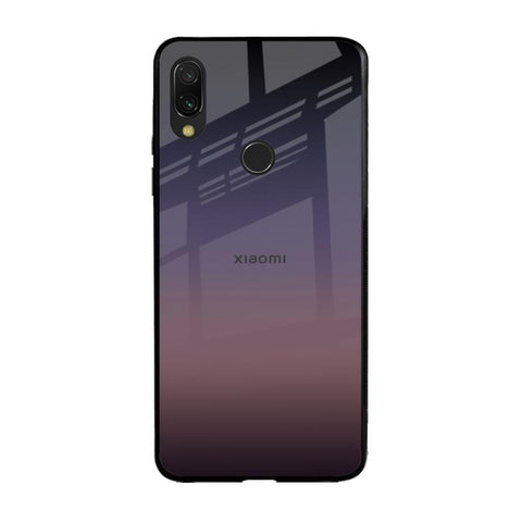 Grey Ombre Xiaomi Redmi Note 7S Glass Back Cover Online