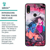 Radha Krishna Art Glass Case for Xiaomi Redmi Note 7S