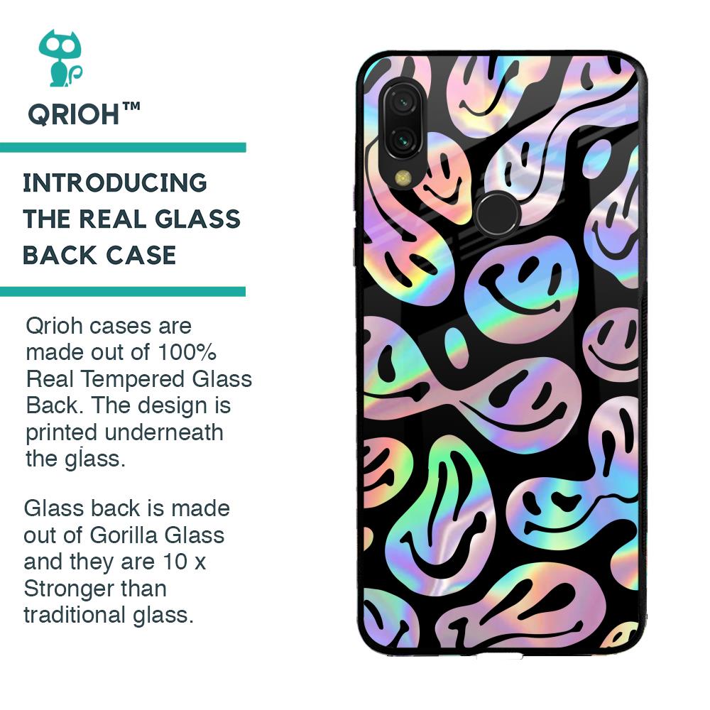 Acid Smile Glass Case for Xiaomi Redmi Note 7S