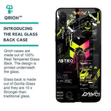 Astro Glitch Glass Case for Xiaomi Redmi Note 7S