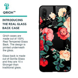 Floral Bunch Glass Case For Xiaomi Redmi Note 7S