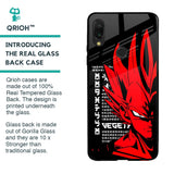 Red Vegeta Glass Case for Xiaomi Redmi Note 7S