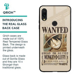 Luffy Wanted Glass Case for Xiaomi Redmi Note 7S