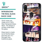 Anime Eyes Glass Case for Xiaomi Redmi Note 7S