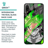 Anime Green Splash Glass Case for Xiaomi Redmi Note 7S