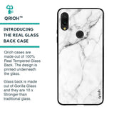 Modern White Marble Glass case for Xiaomi Redmi Note 7S