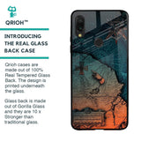 Geographical Map Glass Case for Xiaomi Redmi Note 7S