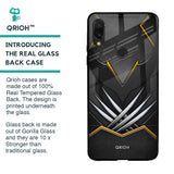 Black Warrior Glass Case for Xiaomi Redmi Note 7S