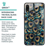 Peacock Feathers Glass case for Xiaomi Redmi Note 7S