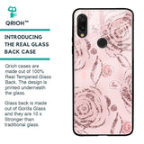 Shimmer Roses Glass case for Xiaomi Redmi Note 7S