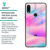 Colorful Waves Glass case for Xiaomi Redmi Note 7S