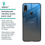 Blue Grey Ombre Glass Case for Xiaomi Redmi Note 7S