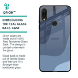 Navy Blue Ombre Glass Case for Xiaomi Redmi Note 7S