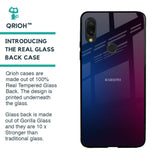 Mix Gradient Shade Glass Case For Xiaomi Redmi Note 7S