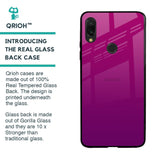 Magenta Gradient Glass Case For Xiaomi Redmi Note 7S