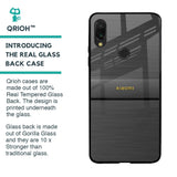 Grey Metallic Glass Case For Xiaomi Redmi Note 7S