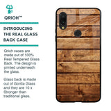 Wooden Planks Glass Case for Xiaomi Redmi Note 7S