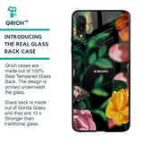 Flowers & Butterfly Glass Case for Xiaomi Redmi Note 7S