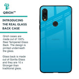 Blue Aqua Glass Case for Xiaomi Redmi Note 7S
