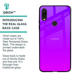 Purple Pink Glass Case for Xiaomi Redmi Note 7S