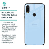 Pastel Sky Blue Glass Case for Xiaomi Redmi Note 7S