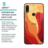 Magma Color Pattern Glass Case for Xiaomi Redmi Note 7S