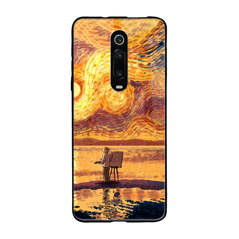 Sunset Vincent Xiaomi Redmi K20 Glass Back Cover Online