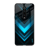 Vertical Blue Arrow Xiaomi Redmi K20 Glass Back Cover Online