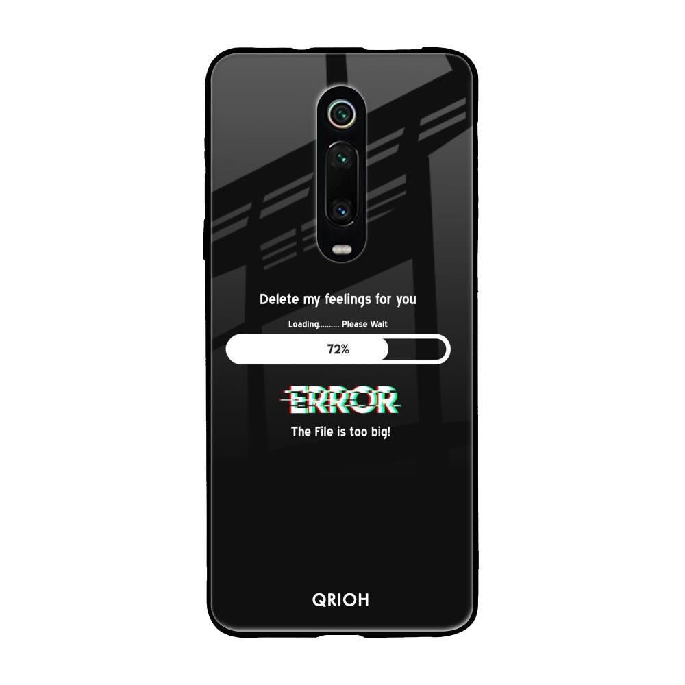 Error Xiaomi Redmi K20 Glass Back Cover Online