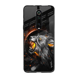 Aggressive Lion Xiaomi Redmi K20 Glass Back Cover Online