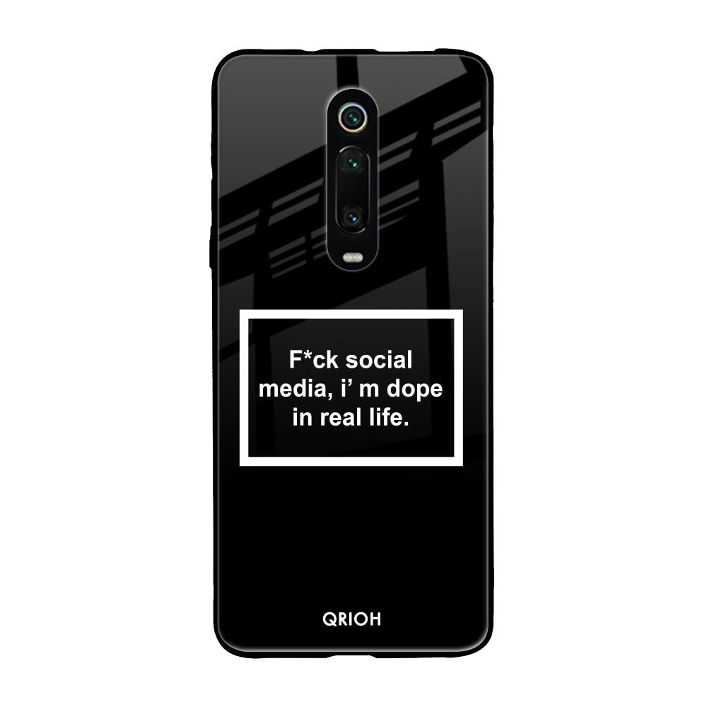 Dope In Life Xiaomi Redmi K20 Glass Back Cover Online