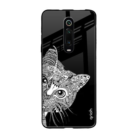 Kitten Mandala Xiaomi Redmi K20 Glass Back Cover Online