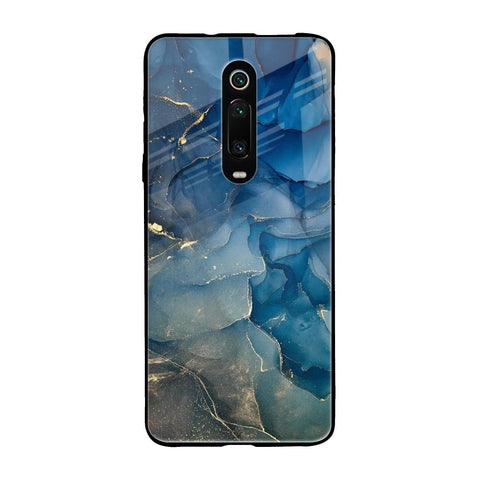 Blue Cool Marble Xiaomi Redmi K20 Glass Back Cover Online
