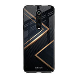 Sleek Golden & Navy Xiaomi Redmi K20 Glass Back Cover Online