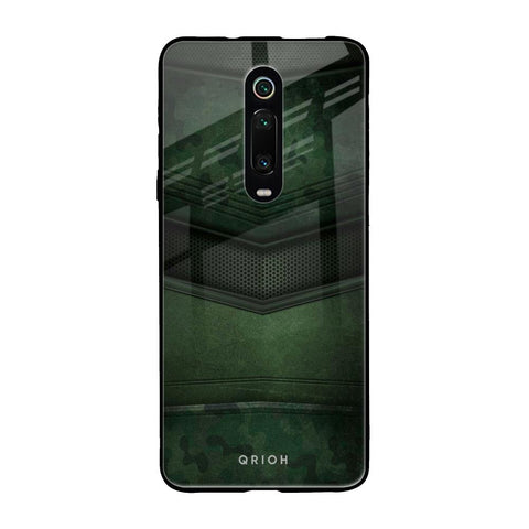 Green Leather Xiaomi Redmi K20 Glass Back Cover Online