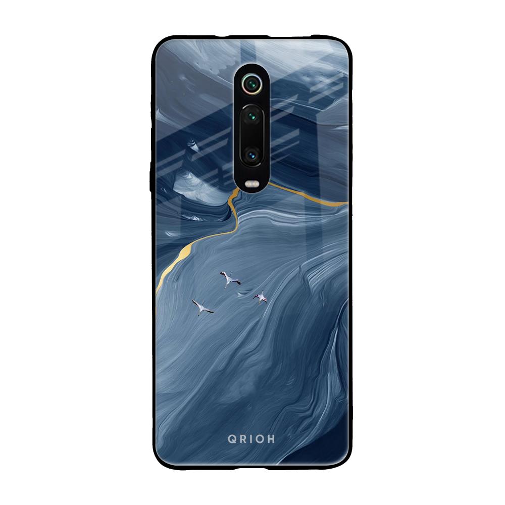 Deep Ocean Marble Xiaomi Redmi K20 Glass Back Cover Online