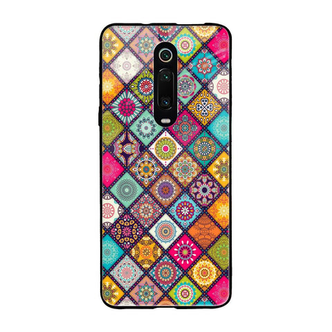 Multicolor Mandala Xiaomi Redmi K20 Glass Back Cover Online